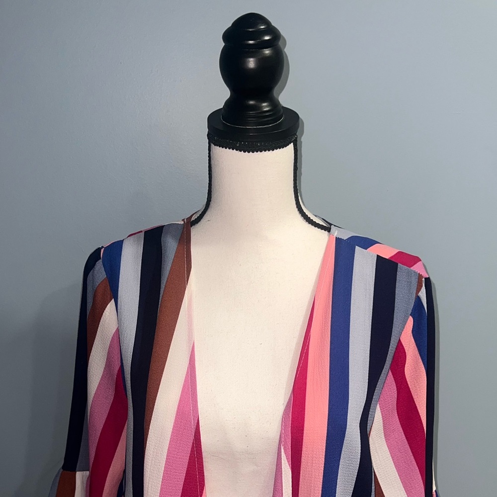 Colorful Striped cover up - Picture 2 of 5